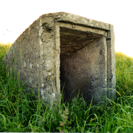 Decoy airfield at Halls Farm. Bunker entrance.jpg